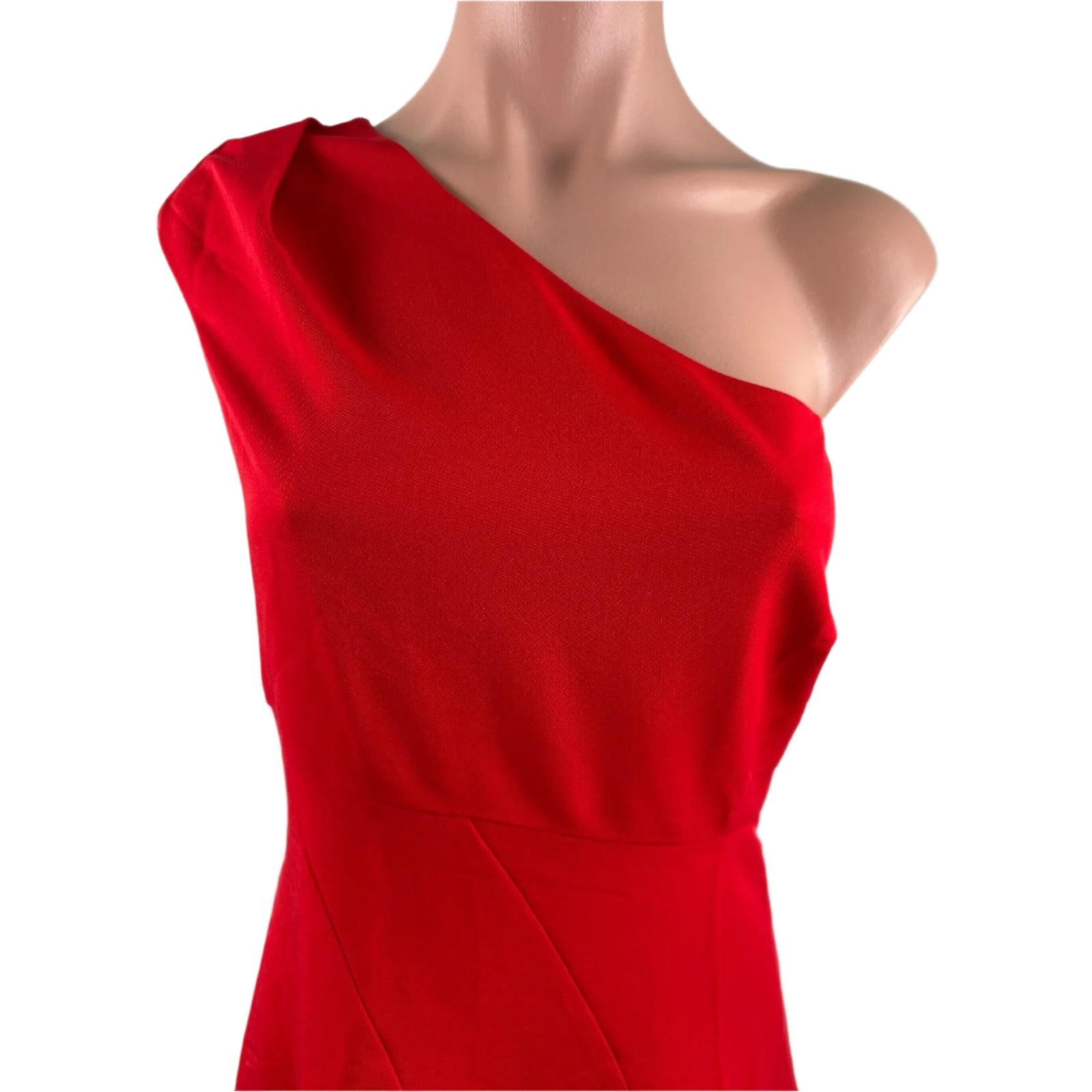 Tuckernuck x India Hicks Scarlet Carmen One Shoulder Dress Medium