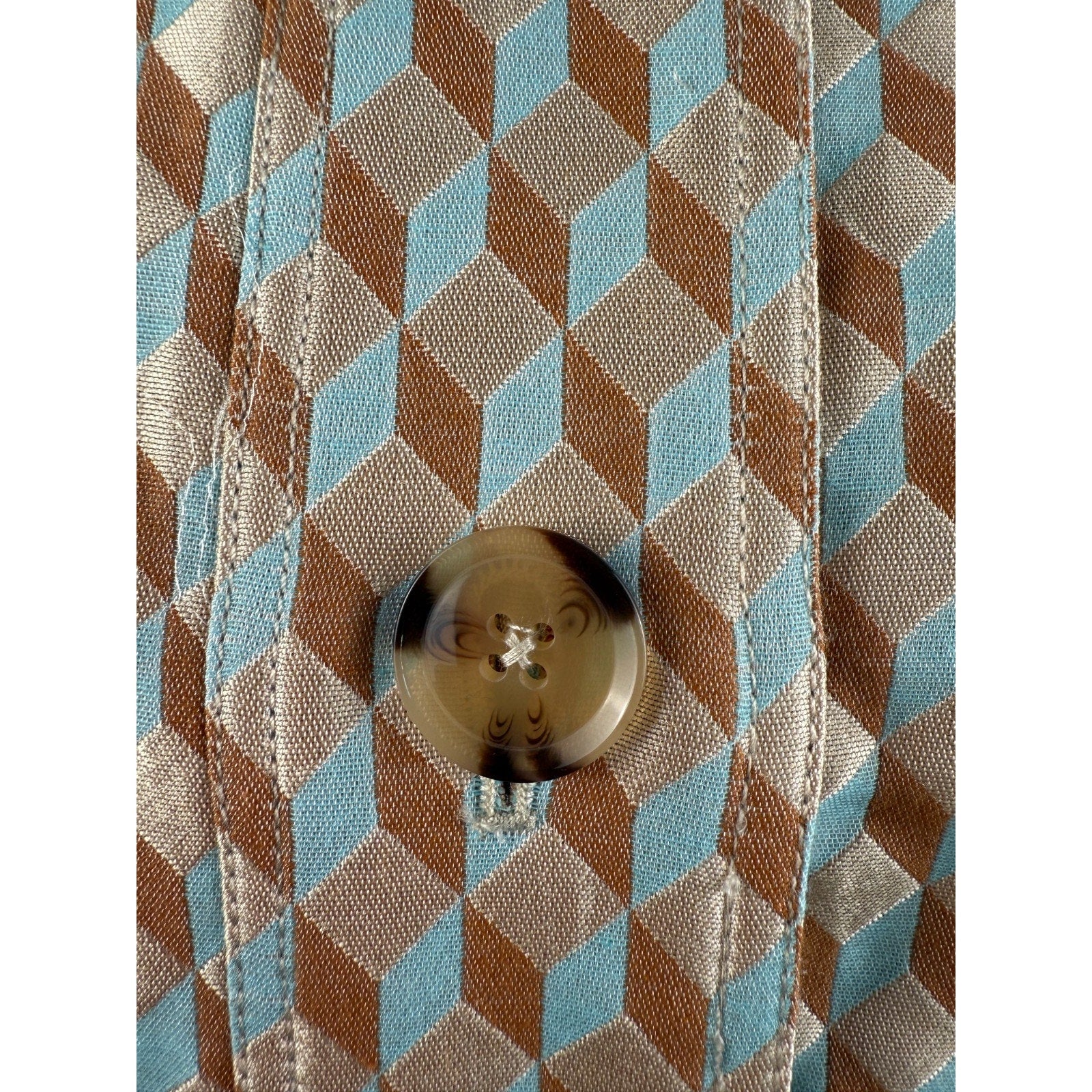 Tuckernuck Ocean Spray Sleeveless Cheyenne Button Closure Dress Beige Size M NWT