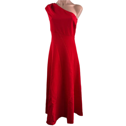 Tuckernuck x India Hicks Scarlet Carmen One Shoulder Dress Medium