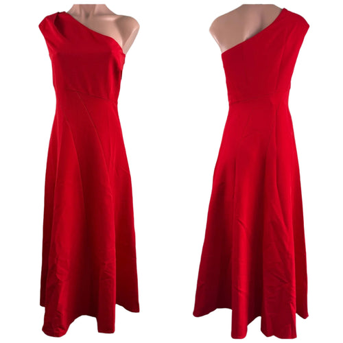 Tuckernuck x India Hicks Scarlet Carmen One Shoulder Dress X-Small