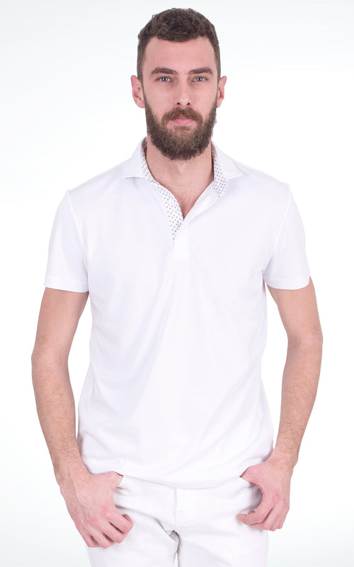 Men's Short Sleeve Cotton Polo Shirt