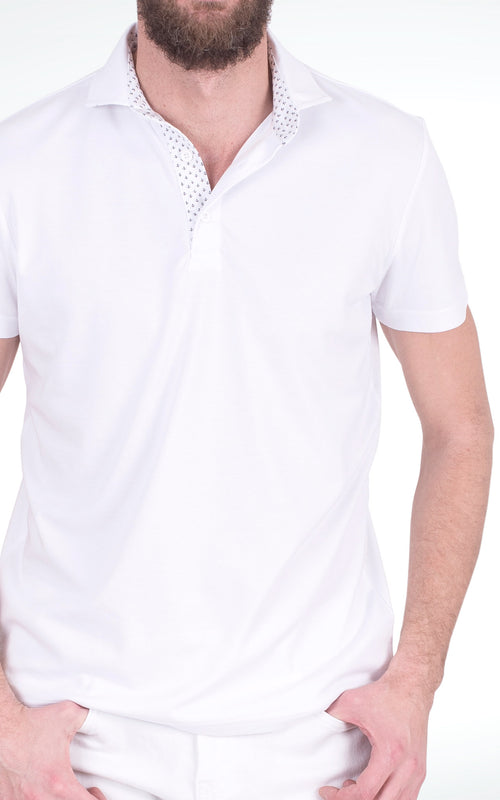 Men's Short Sleeve Cotton Polo Shirt